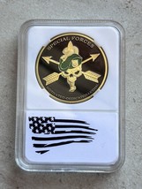 U S ARMY Special Forces Challenge Coin w/ Presentation Box - $14.74