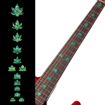 Inlay Sticker Fret Markers for Guitars &amp; Bass - 420 - Abalone Green - £11.93 GBP