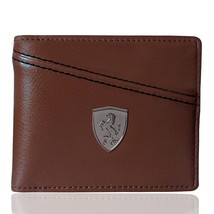 Brandneue Puma-Geldbörse aus echtem Leder in Braun für Herren.... - £21.09 GBP