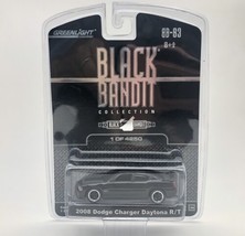 Greenlight Black Bandit 2008 Dodge Charger Daytona R/T Diecast 1/64 Scal... - $149.95