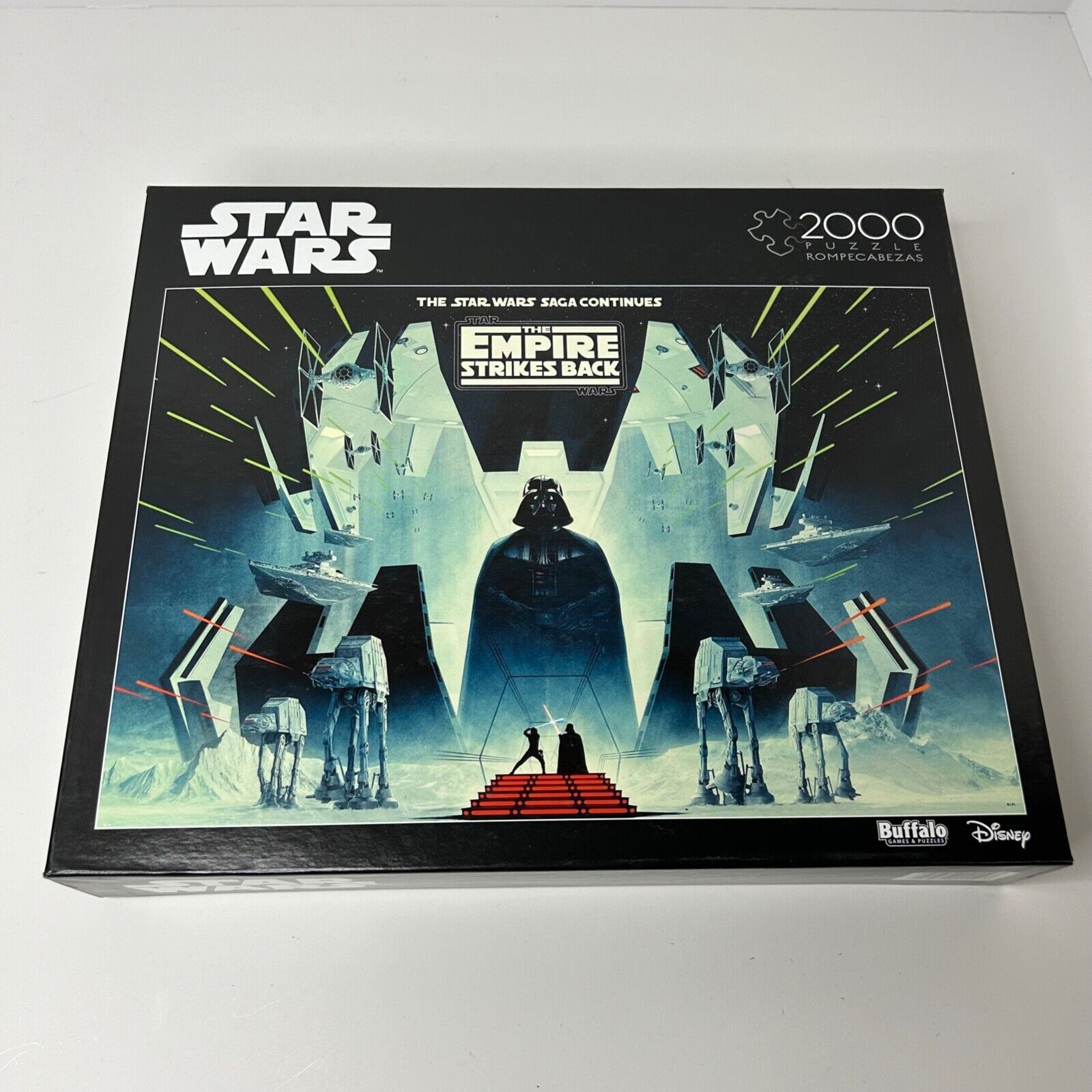 Star Wars The Saga Continues Empire Strikes Back 2000 Piece Jigsaw Puzzle NEW - $18.73