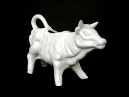 Vintage White Ceramic Bull Creamer Excellent Condition - £18.75 GBP