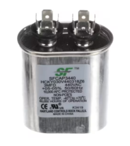 Trane SFCAP3440, HCKY030V440318Z6, Capacitor, Run, 3MFD, 440VAC, 50/60HZ... - $201.95 MXN