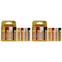 Best Of Burts Moisturizing Lip Balm Set by Burts Bees for Unisex - 4 x 0... - $26.99