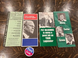 Vintage 1976 Lot Ephemera PA Political Campaign Brochures R Sample Ballot Ford - £12.02 GBP