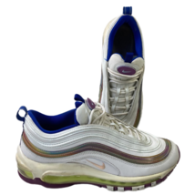 Nike Womens Air Max 97 SE Sneakers Shoes White CW2456-100 Iridescent Str... - £35.49 GBP