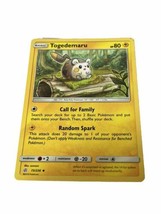 Togedemaru 73/236 Sun &amp; Moon Cosmic Eclipse Uncommon Pokémon Card 2019 - £0.84 GBP