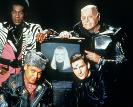 Red Dwarf cast pose from cult 1980&#39;s sci-fi TV series 24X36 Poster - £22.91 GBP