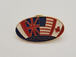 Arromanches D-Day Normandy Canada Great Britain USA France Flags Lapel H... - $19.60