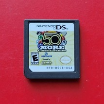 Nintendo DS 50 More Classic Games 2DS 3DS DSi XL Game Works - £6.85 GBP
