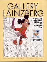 Gallery Lainzberg Catalog Original Art Animated Films Donald Ducks 50th ... - £33.57 GBP