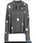 Zadig &amp; Voltaire Markt Stars  100% Cashmere Hoodie Sweater $698, Sz XS, ... - $372.34 CAD