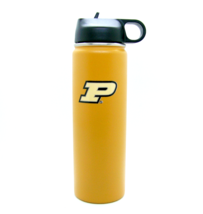 Purdue Boilermakers NCAA 2798 Flip Top Stainless Steel Water Bottle 22 oz - £28.77 GBP