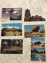 6 Unused Vintage Postcards Atascadero, Fresno, Salt Lake, Camelback, Imp... - $95.18 MXN