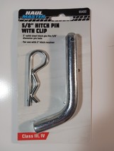HAUL-MASTER, 5/8 in. x 3 in. Hitch Pin with Clip,  65432, Use with 2&quot; Re... - $6.50