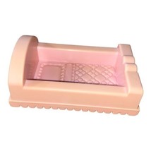 Vintage Playskool Dollhouse Pink Baby Cradle Crib M-6095 - $5.00