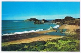 Postcard Off Shore Rocks Harris Beach Park Oregon Coast Highway - £2.26 GBP