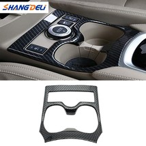 Car Water Cup Holder Cover Fe Panel Trim ABS   for X-Trail T32 Rogue 2014-2019 A - £85.03 GBP