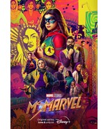 Disney Miss Marvel Poster 27x40 Poster Authentic NEW-Free Shipping - $66.47 CAD