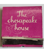 THE CHESAPEAKE HOUSE MADISON AVE NEW YORK RESTAURANT ADVERTISING MATCHBO... - $17.81 CAD