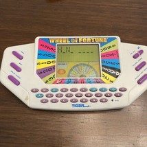 Vintage 1995 Tiger Electronics Wheel of Fortune Handheld Game &amp; Cartridg... - £15.65 GBP