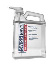 SWISS NAVY PREMIUM SILICONE LURICANT PERSONAL LUBE 1 GALLON - £195.95 GBP