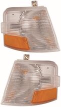 VOLVO VN VNL VNM TURN SIGNAL CORNER LIGHTS PAIR LAMPS 1996-2003 2000 200... - $2,188.07 MXN