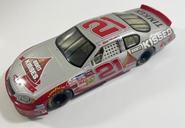 2004 Action Hershey&#39;s Kisses Nascar #21 Kevin Harvick Die-Cast 1:24 Scale - £15.52 GBP