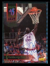 Vintage 1995 Signature Rc Autograph Basketball Card #46 Anthony Pelle Nuggets Le - £10.14 GBP