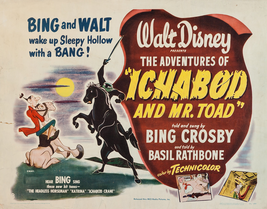 1949 Walt Disney The Adventures Of Ichabod &amp; Mr. Toad Headless Horseman  - £2.39 GBP