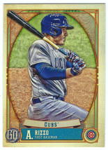 2021 Topps Gypsy Queen #41 Anthony Rizzo Chicago Cubs - £1.19 GBP