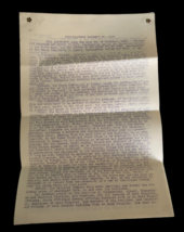 Antique Railroad Insane Asylum Contract NYS Delaware Hudson OOAK Rare Ep... - $199.99
