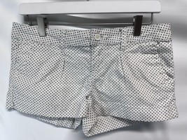 American Rag Shorts Ivory &amp; Black Polka Dots  Waist 30” Size 5 - £12.34 GBP
