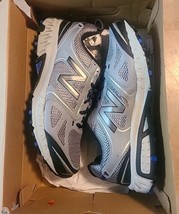 New Balance 412v3 MTE412K3 Trail Running Shoe Men&#39;s Size 10 4E Wide Grey/blue - £45.54 GBP
