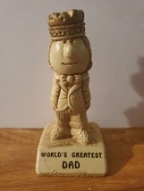 Vintage Resin Paula 1970 W-136 USA Worlds Greatest Dad Figurine Figure - £8.69 GBP