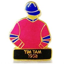 TIM TAM - 1958 Kentucky Derby Winner Jockey Silks Pin - £15.71 GBP