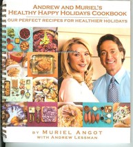 HEALTHY HAPPY HOLIDAYS COOKBOOK Holiday Recipes by Andrew Lessman &amp; Muri... - £4.28 GBP