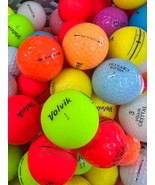 24 Premium AAA Volvik Colored Used Golf Balls....Vivid and Asst. Colors ... - $25.11
