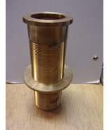 Marine Boat 2&quot; Bronze Through Thru Hull Fitting 6&quot; long with nut *FREE S... - £78.12 GBP