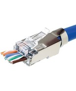IDEAL 85-369 Shielded Feed-Thru CAT-6A/6/5-E Modular Plugs for Larger Di... - $166.88 CAD
