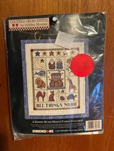 1995 Dimension "All Things Noah" Counted Cross Stitch Kit NEW ff1 - $14.99