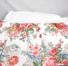 Ralph Lauren Beach House Southampton Floral Quilted King Bed-Skirt - £74.70 GBP