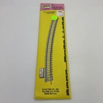 Atlas HO Scale Brass 18&quot; Radius Curved Terminal Track #45 *NOS* Made In USA - £4.34 GBP