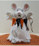 Blue Sky Clayworks Aurther Goldminc  Halloween Mouse Candle Tea Light  H... - $51.99