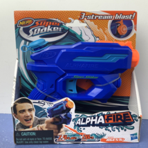 NERF Alpha Fire Super Soaker Water Gun 3 Stream Blast 20ft Hasbro Toy Ages 6+ - £7.76 GBP