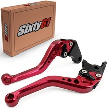 Kawasaki ZX10R Red Levers 2006-2013 2014 2015 Shorty Brake Clutch Adjustable Set - £52.34 GBP