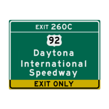 Replica Daytona International Speedway Highway Metal Sign - £18.79 GBP+