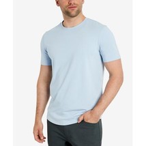 Kenneth Cole Men&#39;s Performance Crewneck T-Shirt Lite Blue-Small - £18.08 GBP