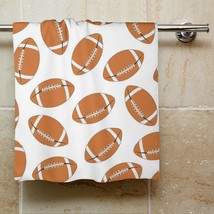 Mondxflaur American Football Hand Towels for Bathroom Hair Absorbent 14x29 Inch - £10.41 GBP