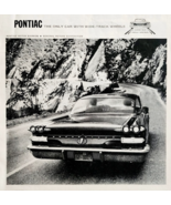 1960 Pontiac Bonneville Wide Track Advertisement Automobilia Vintage DWF25 - $24.99
